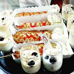 Waffle and Ice Cream